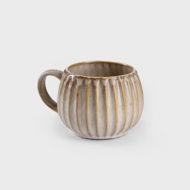 Кружка Homla ALMOS 380 мл Бежевий 231345 фото - 2