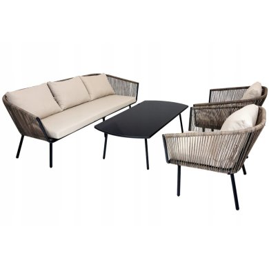 Комплект садовой мебели Kontrast GRENADA Бежевый - 4 Комплект садовой мебели Kontrast GRENADA Бежевый 5.05.13761 фото - 4