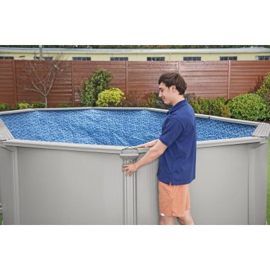 Каркасний басейн Bestway 56586 HYDRIUM 500x360х120 см Сірий BES56586 фото - 10