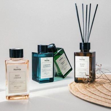 Ароматичний дифузор Homla VERDE Cashmere Patchouli 120 мл Бірюзовий 242442 фото - 6