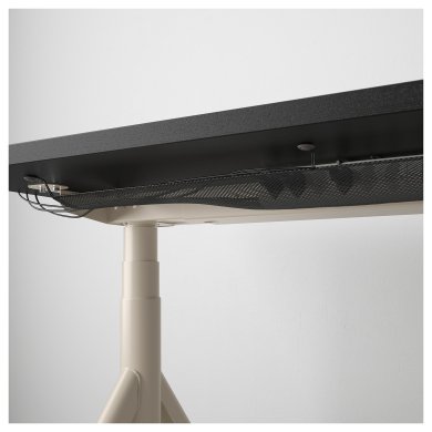 IKEA Письменный стол для работы сидя/стоя IDASEN Чорний (ИКЕА ИДАСЕН) 69280927 фото - 8