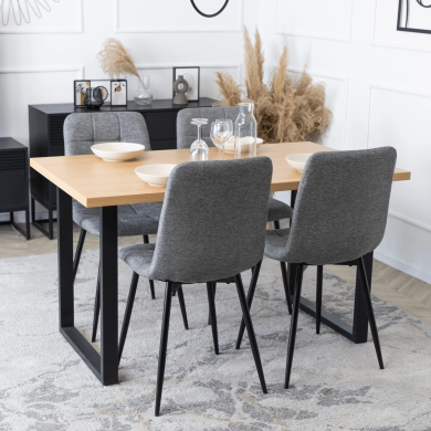 Обеденный стул Mebel Elit PERU 2 Серый - 6 Обеденный стул Mebel Elit PERU 2 Серый ME.PERU2/P/T/K фото - 6