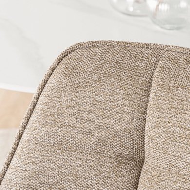 Обеденный стул поворотный Mebel Elit MIA Бежевый ME.MIA2/BZ/ZL/T/K фото - 9