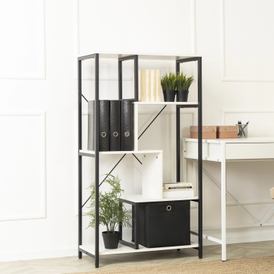 Стеллаж Mebel Elit TIM Белый ME.TIM/B/CZ/REG фото - 3