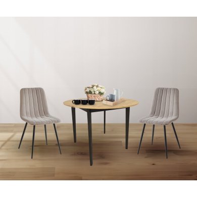 Обеденный стол Kontrast EMMA PLUS Дуб золотой 6.04.50704 фото - 7