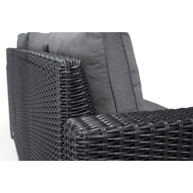 Садовий диван Keter MOOREA 3 Графіт - 2 Садовий диван Keter MOOREA 3 Графіт 252960 фото - 2