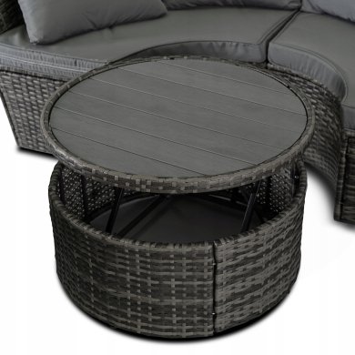 Комплект садовой мебели Mebel Elit CALIFORNIA Серый ME.CALIFORNIA/CP/RT/OGR/ZES фото - 6