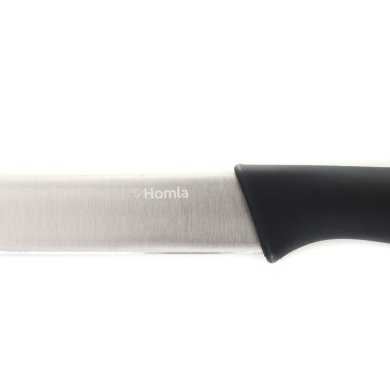 Кухонний ніж Homla EASY COOK 32см | Чорний / Сріблястий 212719 фото - 4