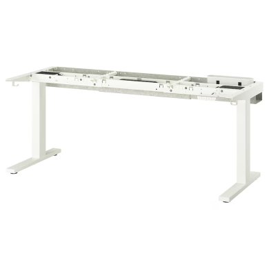 IKEA Каркас стола регулируемый с электроприводом MITTZON 120/140/160х60 см Белый 70515595