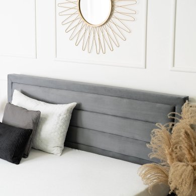 Ліжко Mebel Elit BLOOM Welur 160x200 см Сірий - 8 Ліжко Mebel Elit BLOOM Welur 160x200 см Сірий ME.BLOOM/160/CP/V/LOZZPOJ фото - 8