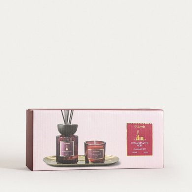 Ароматичний дифузор и свеча Homla DESIRE Pomagranate Noir 100 мл + 65 г Бордовый 241825 фото - 5