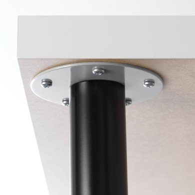 IKEA Ніжка для столу регульована OLOV 60-90 см Чорний (ИКЕА ОЛОВ) 30264301 фото - 10