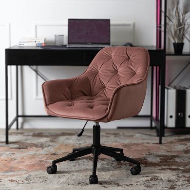 Офісне крісло Mebel Elit MILAN 2 Рожевий - 6 Офісне крісло Mebel Elit MILAN 2 Рожевий ME.MILAN2/R/CZ/V/FO фото - 6