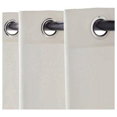 Штори MERETE 145x300 см 2 шт Білий - 2 IKEA Штори MERETE 145x300 см 2 шт Білий (ИКЕА МЕРЕТЕ) 90046843 фото - 2