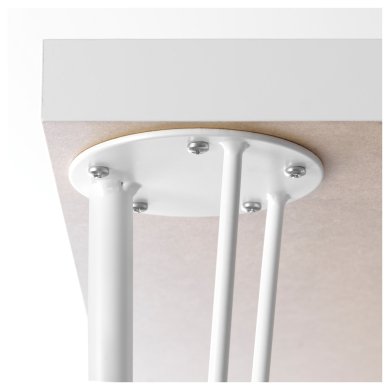 IKEA Ніжка для столу KRILLE 70 см Білий (ИКЕА КРИЛЛЕ) 30250257 фото - 3