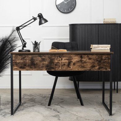 Письменный стол Mebel Elit ROSS Дуб рустик - 6 Письменный стол Mebel Elit ROSS Дуб рустик ME.ROSS/BR/CZ/B фото - 6