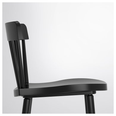 IKEA Барный стул NORRARYD Черный (ИКЕА НОРРАРИД) 00397736 фото - 3