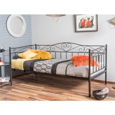 Кровать Signal Birma | 90х200 / Черный BIRMA