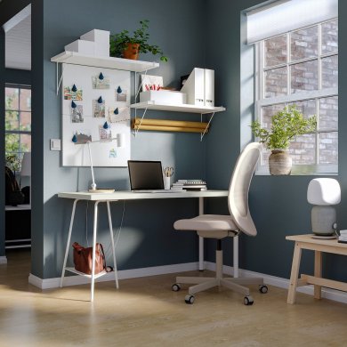 Письменный стол LAGKAPTEN/TILLSLAG Белый - 7 IKEA Письменный стол LAGKAPTEN/TILLSLAG Белый (ИКЕА ЛАГКАПТЕН/ТИЛЛСЛАГ) 39417187 фото - 7