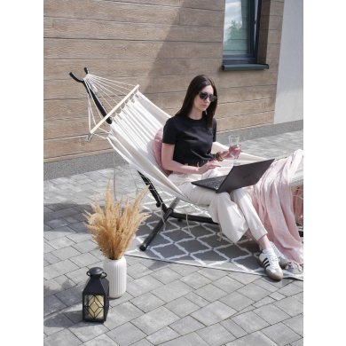 Гамак Garden Line BOHO 200x100 см Бежевий HAM3286 фото - 3