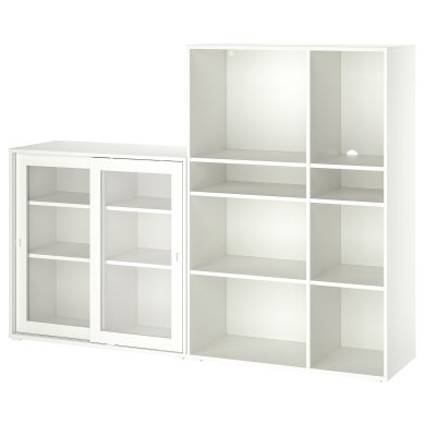 IKEA Стеллаж VIHALS Белый (ИКЕА ВИХАЛС) 89521092