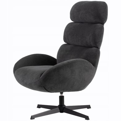 Кресло мягкое поворотное Kontrast AXEL Welur Темно-серый 5.01.83994 фото - 8