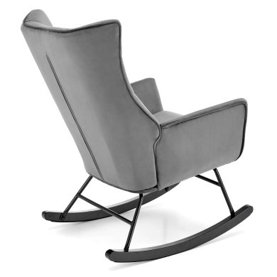 Крісло-качалка м'яке Halmar BAZALTO Сірий V-CH-BAZALTO-FOT-POPIELATY фото - 8
