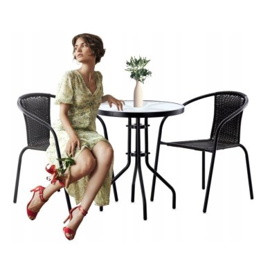 Комплект садових меблів Garden Line LORETTO Сірий NEO5252KPL фото - 7