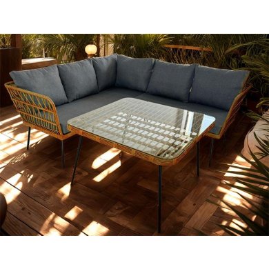 Комплект садовой мебели Garden Line ABI3354 Коричневый - 4 Комплект садовой мебели Garden Line ABI3354 Коричневый ABI3354 фото - 4