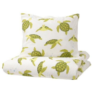 IKEA Комплект постельного белья BLAVINGAD 150x200 см Принт (ИКЕА БЛАВИНГАД) 30521094