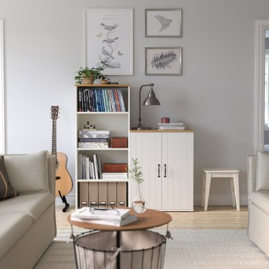 IKEA Стелаж SKRUVBY Білий (ИКЕА СКРУВБИ) 99494724 фото - 10