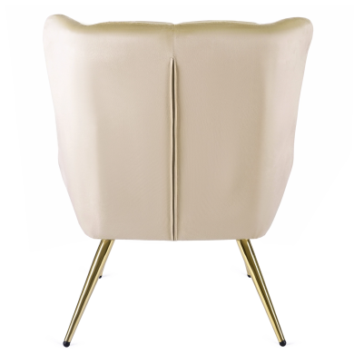 Крісло м'яке Mebel Elit VINCENT 2 Кремовий - 5 Крісло м'яке Mebel Elit VINCENT 2 Кремовий ME.VINCENT/KR/V/FW фото - 5