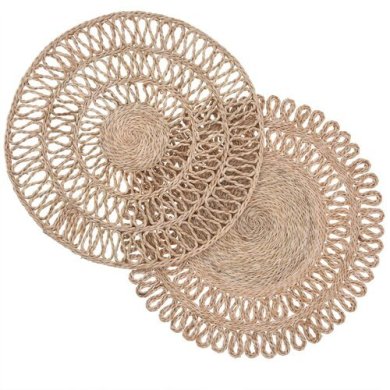 Сервировочная салфетка Duka Boho 38 см | Бежевый 2220878 фото - 3