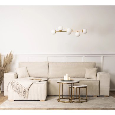 Розкладний диван Mebel Elit FILO Бежевий - 6 Розкладний диван Mebel Elit FILO Бежевий MGK.FILO/LINCOLN03/NAR фото - 6