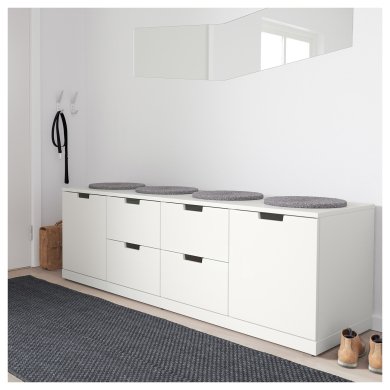 IKEA Комод NORDLI (ИКЕА НОРДЛИ) 49276629 фото - 3
