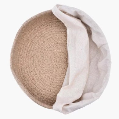 Кошик для хліба Duka BOHO 25x10 см | Бежевий/Коричневий 1218560 фото - 3