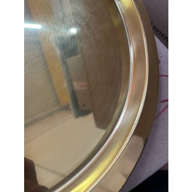 IKEA УЦЕНКА Поднос GLATTIS 38 см Золотой brak/70350113 фото - 3
