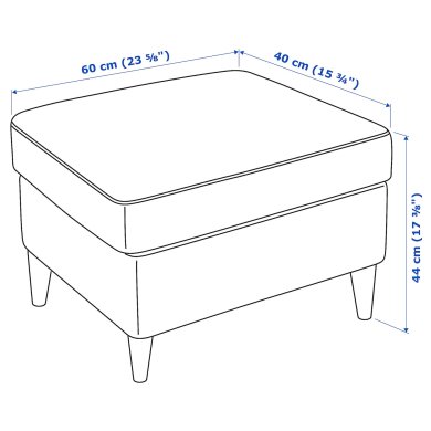 Підставка для ніг STRANDMON Жовтий - 10 IKEA Підставка для ніг STRANDMON Жовтий (ИКЕА СТРАНДМОН) 20300432 фото - 10