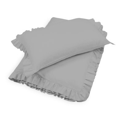 Комплект постельного белья Homla SELIN 160x200 см Серый 161066 фото - 2