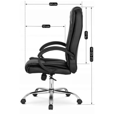 Офісне крісло Mebel Elit KEVIN Чорний - 10 Офісне крісло Mebel Elit KEVIN Чорний ME.KEVIN/CZ/E/FO фото - 10