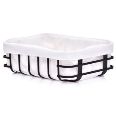 Хлібниця відкрита Duka Fint | Чорний білий 1216774 фото - 3