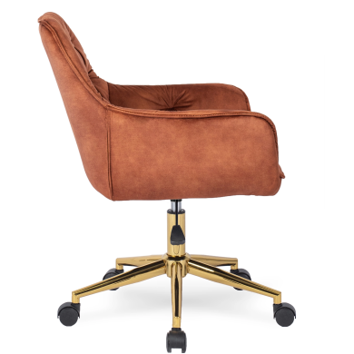 Офисное кресло Mebel Elit MILAN Коричневый ME.MILAN/RD/ZL/V/FO фото - 3