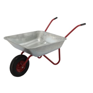 Садовая тележка Garden Line 120 л Серебристый HAT0633 фото - 4