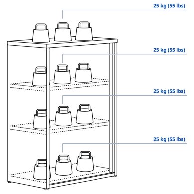 IKEA Садова шафа SUNDSO Антрацит (ИКЕА СУНДСО) 70584188 фото - 18