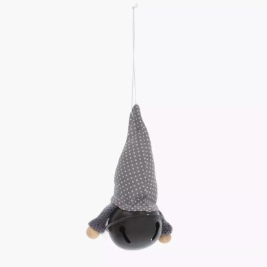 Елочная игрушка Duka NISSE 12 см | Серый 1219484 фото - 2