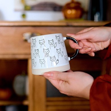 Кружка Homla HUROS 400 мл Принт 230131 фото - 4