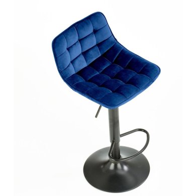 Барний стілець Halmar H-95 Синій - 5 Барний стілець Halmar H-95 Синій V-CH-H/95-GRANATOWY фото - 5