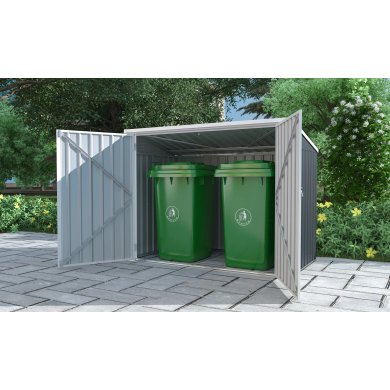 Бокс для мусорных баков Сorciano POLLY M-B Антрацит - 7 Бокс для мусорных баков Сorciano POLLY M-B Антрацит 5901721052017 фото - 7