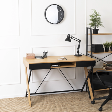 Письменный стол Mebel Elit REA Черный ME.REA/D/CZ/B фото - 5