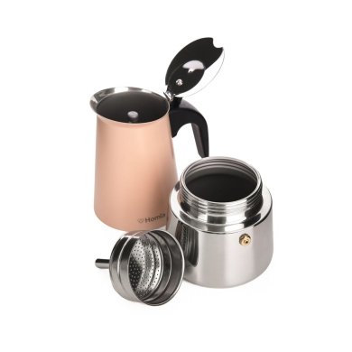 Кофеварка Homla ASTAR MOKKA 300 мл Розовый 233444 фото - 6